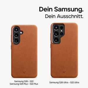 skiin MORE. Samsung Hülle Leder