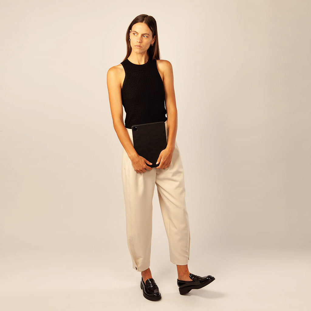 skiin. Hülle Leder für iPad