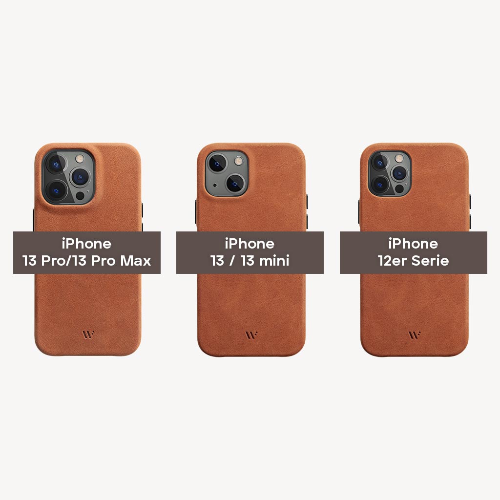 skiin MORE. iPhone Hülle Leder