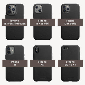 skiin. iPhone Hülle Leder