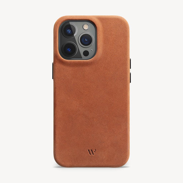 WIIUKA Custodia In Pelle Per IPhone 15 - Ultra Sottile, Ricarica Wireless, Pelle Tedesca, Nero