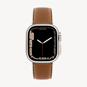 tiime MORE. Leder-Armband für Apple Watch